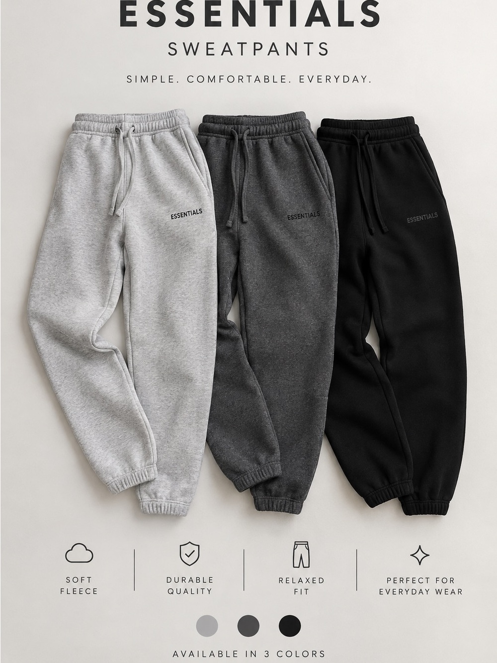 Fear of God Essentials Sweatpants (CUFFED)